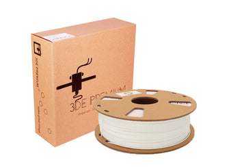 3DE Premium - Höghastighets-PET - Vit agat - 1,75 mm - 1 kg