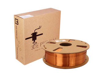 3DE Premium - PLA Silky - Koppar - 1,75 mm - 1 kg