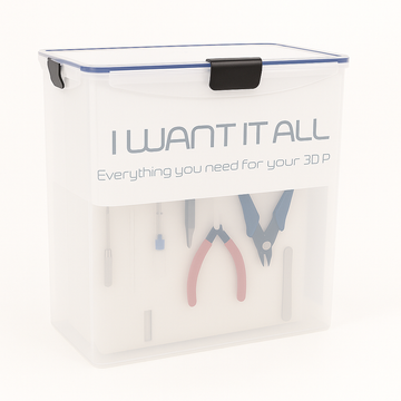 3DSUPREME - Tillbehörspaket 'I Want It All Vol. 2' för din 3D-skrivare