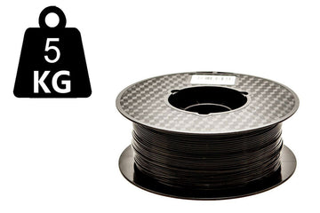 GIANT 5kg - Helsvart - 3DE Premium PETG - 1,75mm