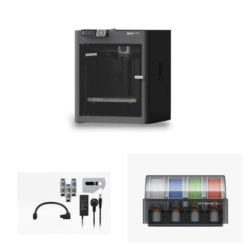 Bambu Lab - 3D-skrivarpaket - P1S + AMS 2 Pro + anslutningskit