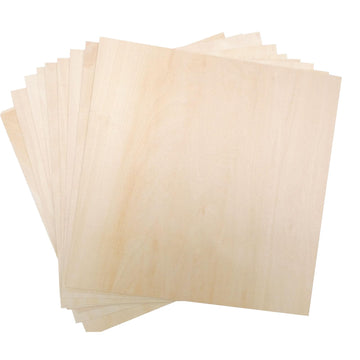 Creality 3D - Plywoodskiva av basswood 3mm - 10 st - Lasergravör