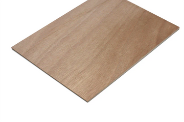 Laserskivor - Mahogny MDF-kärna - 400x300 - 4,4 mm
