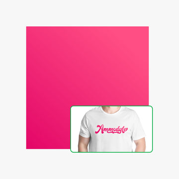 Bambu Lab - Matt värmeöverföringsvinyl - Neonrosa (10 st)