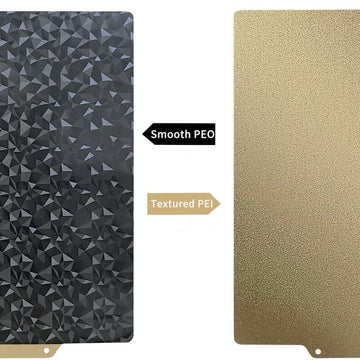 SpiderGoldPowder And Smooth PEO - Dubbelsidigt fjäderstålssystem med magnetisk plåt - Ender-3-serien - 235x235mm