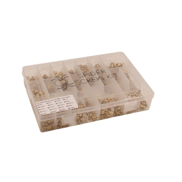 Spider - Gängade värmeinsatser - Kit - 500 st