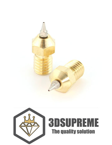 3DSUPREME - MK8 Airbrushmunstycke med adapter - 0,4 mm - 1,75 mm