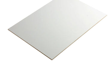 Laserskivor - Vitbelagd MDF - 200x300mm - 3mm