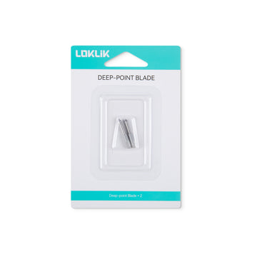 LOKLIK - iCraft™ Djupspetsblad - 2-pack