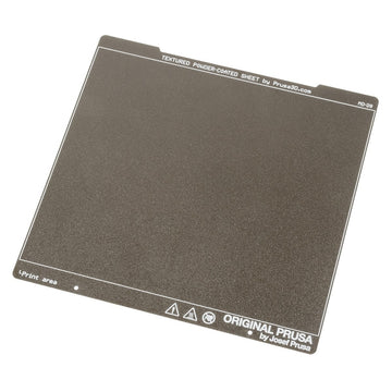 Prusa - Texturerad pulverlackerad stålplåt - MK3/MK4-serien - 241x254mm