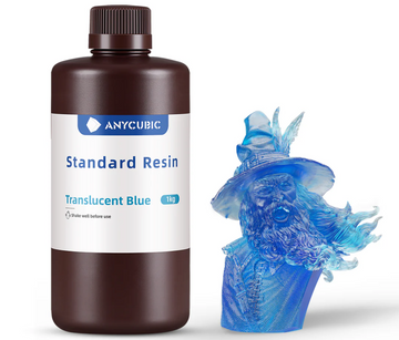 Anycubic Resin - Standard - Genomskinlig Blå - 1L