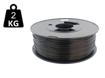 2 kg - 3DE Premium - PETG PRO - Svart - 1,75 mm