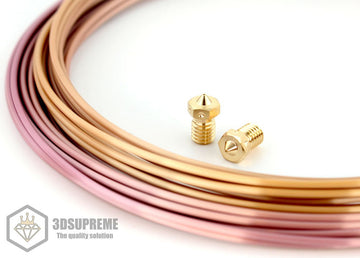 3DSUPREME - V6 - Brass - 1.75mm (Pick a Size)