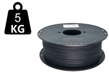 GIANT 5kg - 3DE Premium - PBT+ - Piratsvart - 1,75mm