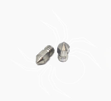 MK8 Stål Smalt - Spindelmunstycke - 1,75 mm (Välj en storlek) Ex Ender 3 PRO