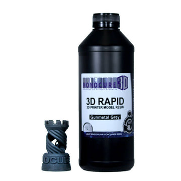 Monocure 3D - Rapid Resin - Gunmetal Grå - 1L