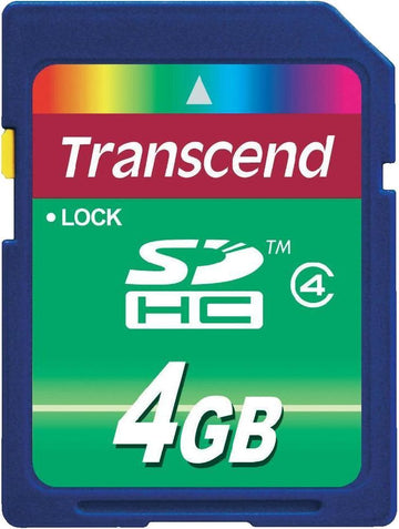 SD-kort (Standard SDHC) 4 GB - 2 GB