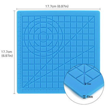 Silikon 3D-penna Matt med 2 fingerskydd - 170x170