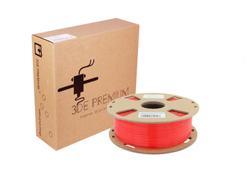 3DE Premium - PETG - Helröd - 1,75 mm - 1 kg