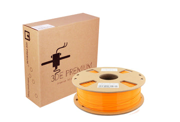 3DE Premium - PETG - Helfärgad varmgul - 1,75 mm - 1 kg (Begränsad upplaga)