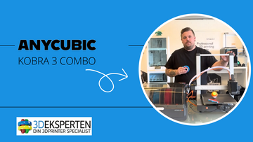 Unboxing af Anycubic Kobra 3 Combo