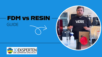 FDM vs Resin 3D printere