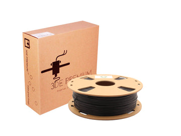 3DE Premium - PLA Matt - Midnattssvart - 2,85 mm - 1 kg