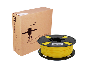 3DE Premium - PLA MAX High Speed ​​​​- Gul - 1,75 mm - 1 kg