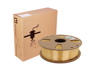 3DE Premium - PLA Silky - Gul - 1,75 mm - 1 kg