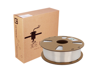 (UTGÅNG) - 3DE Premium - PLA Silky - Vit - 2,85 mm - 1 kg
