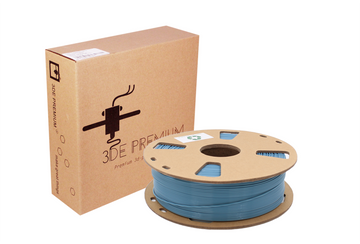3DE Premium - PLA Pastell - Stålblå - 1,75 mm - 1 kg