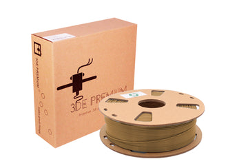 3DE Premium - PLA - Frostad brons - 1,75 mm - 1 kg