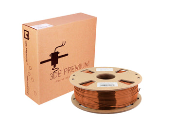 (UTGÅNG) - 3DE Premium - PLA Silky - Koppar - 2,85 mm - 1 kg