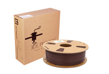 3DE MAX - PLA - Valnötsbrun - 1,75 mm - 1 kg