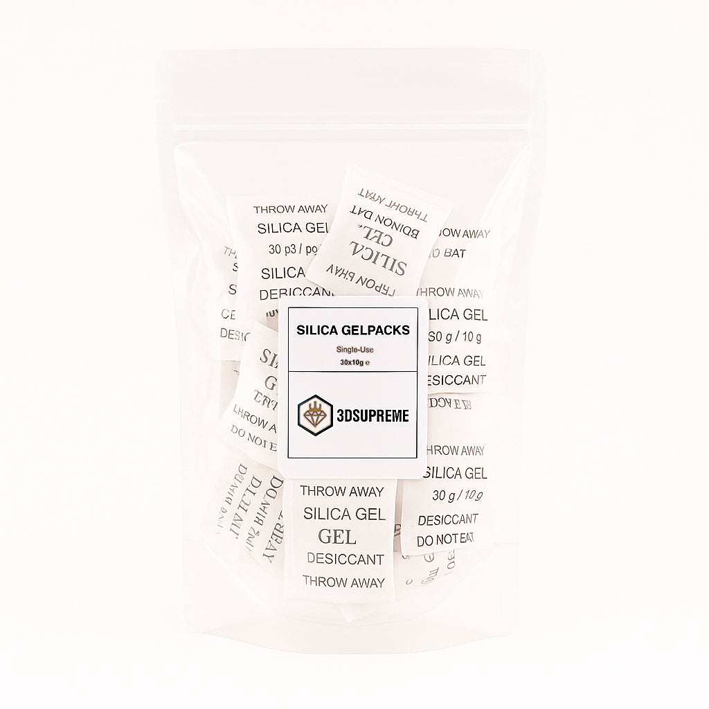 3DSUPREME - Kiselgelförpackningar - 30x10g - Engångsbruk