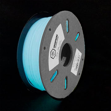 3DSUPREME - PLA - Lysande blått i mörkret - 1,75 mm - 1 kg
