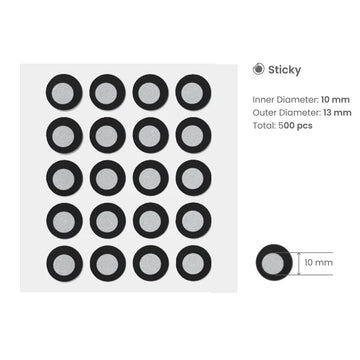 Revopoint - High Visibility Markers 10mm - Sticky (500pcs)