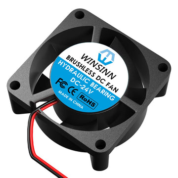 (UTGÅNG) - WINSINN - 25x25x10mm Fläkt - Hydrauliskt Lager - 24v