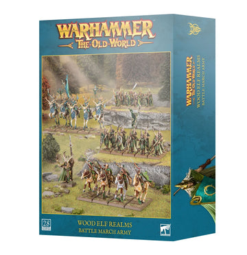Warhammer: The Old World - Wood Elf Realms - Battle March Army