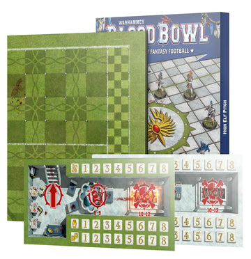 Blood Bowl: High Elf Blood Bowl Team: The Caledor Dragons - High Elf Pitch