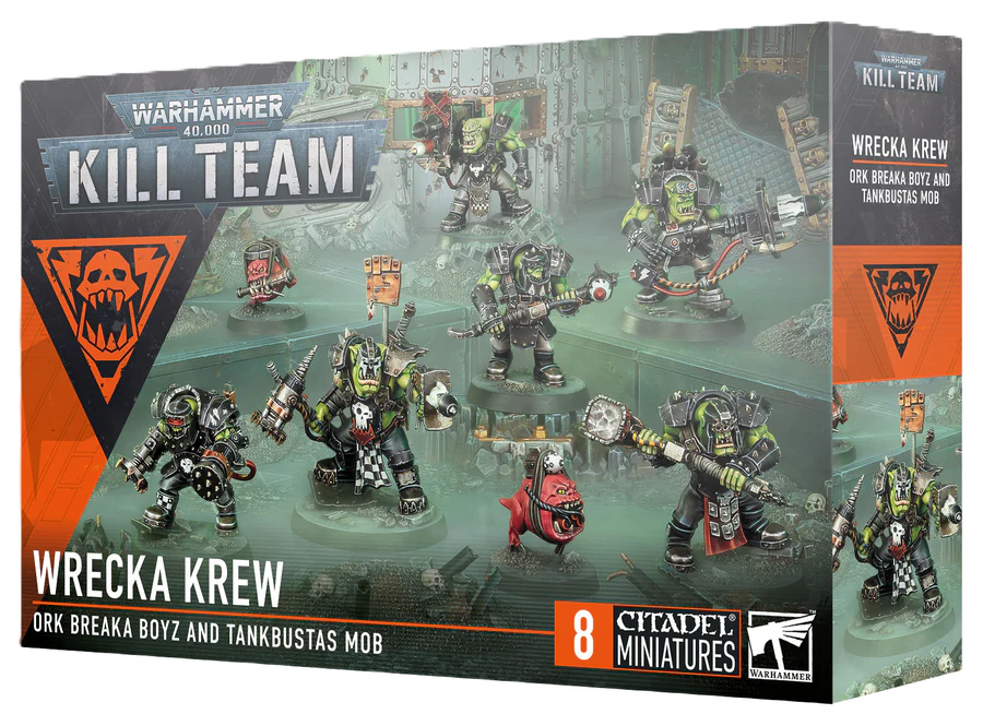 Warhammer 40k: Kill Team: Wrecka Krew - Ork Breaka Boyz and Tankbustas Mob