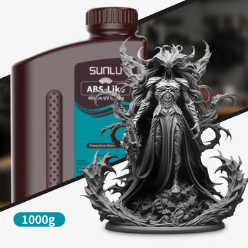 SUNLU - Harts - ABS-liknande - Mörkgrå - 1L