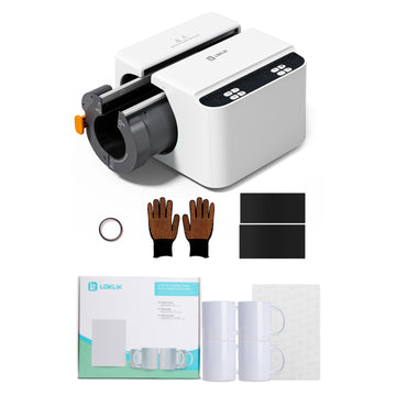 LOKLiK - Auto Mug Heat Press + GRATIS Starter Pack till Auto Tumbler Heat Press - Bundle