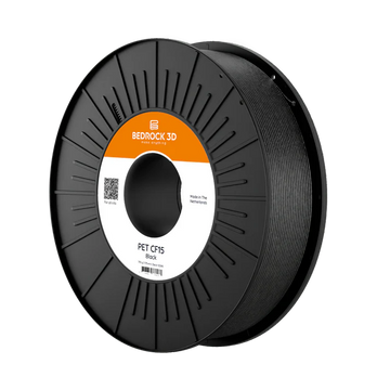 BEDROCK 3D - PET CF15 - Black - 1.75mm - 750g