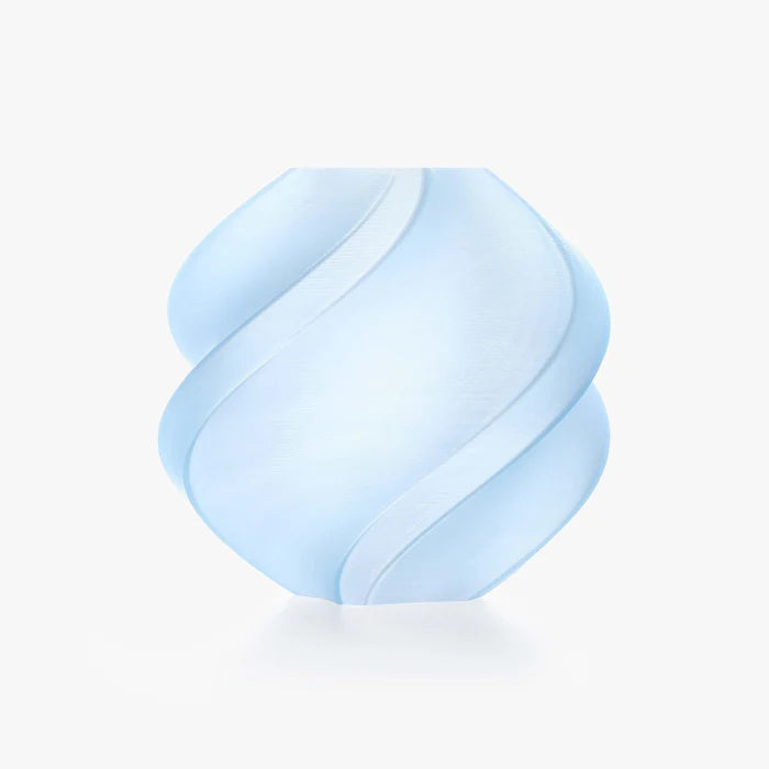 Bambu Lab - PLA Genomskinlig - Isblå - 1,75 mm - 1 kg