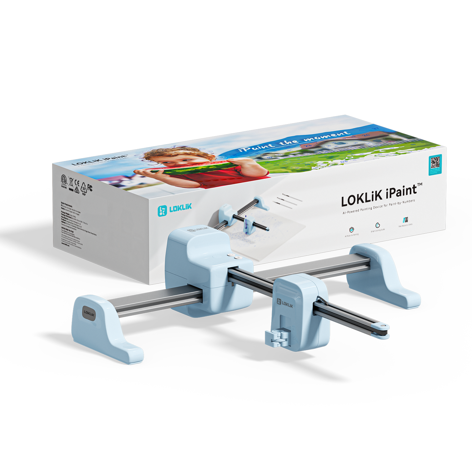 LOKLiK - iPaint™ - Bubble Blue