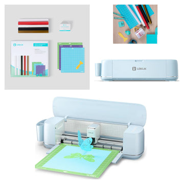 LOKLiK - iCraft™ skärplotter - Bubble Blue + startpaket - Paket