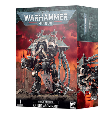 Warhammer 40k: Chaos Knights - Riddare Abominant