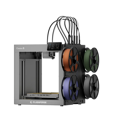 Flashforge Creator 5 Pro - 4-Toolheads - 256x256x256mm