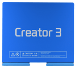 Flashforge - Fjäderstålplåtsmontering - Creator 3 Pro - 300x250mm